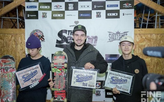 Richard Turyが優勝に輝く！『The Session World Cup Skateboarding FINAL』