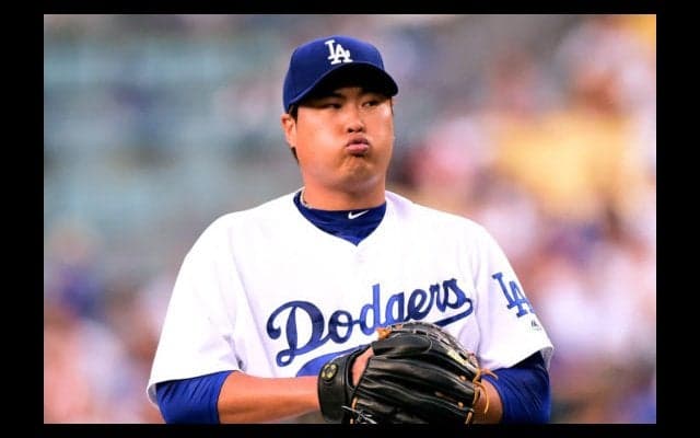 【MLB】美人アナとの婚約写真公開、ド軍左腕に韓国メディアは“完全復活”を期待