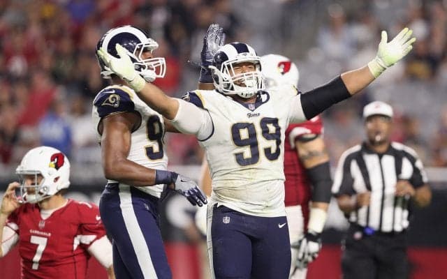 NFLワイルドカードの見所ラムズDTアーロン・ドナルド大暴れの予感