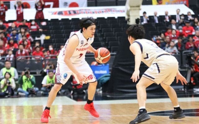 『東芝』として挑む最後の天皇杯、三河戦を前に篠山竜青「有終の美で終わりたい」