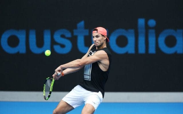 ナダルが「全豪オープン」に向けてエキシビションに出場