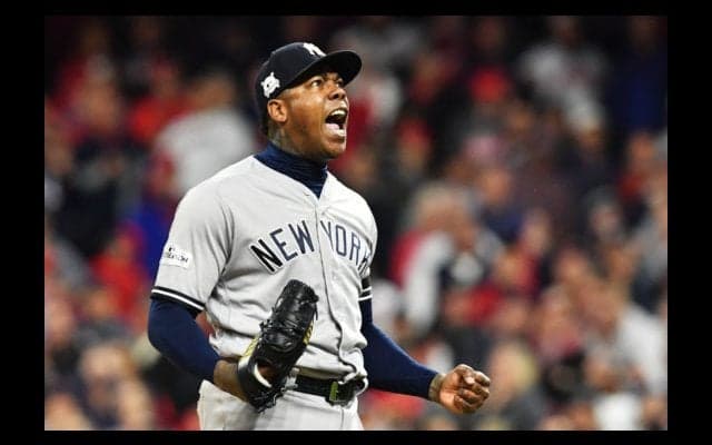 2017年のMLB最速投球トップ20動画、登場人物はチャプマンのみ!?