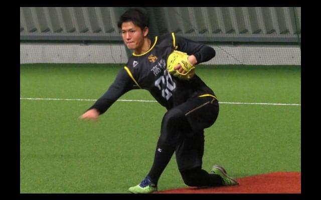 鷹ドラ2の高橋　サブマリンお披露目「ゆっくりでも浮き上がる球筋を」