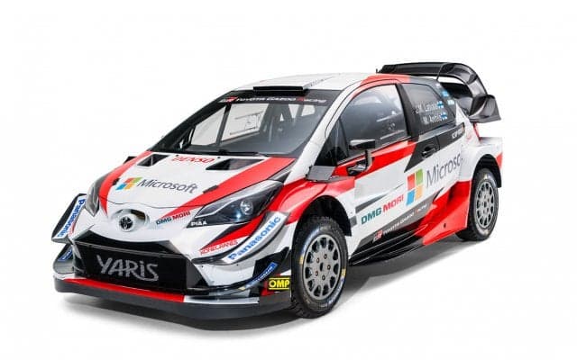 トヨタが2018年仕様ヤリスWRCを公開、空力バランスと冷却性能を向上