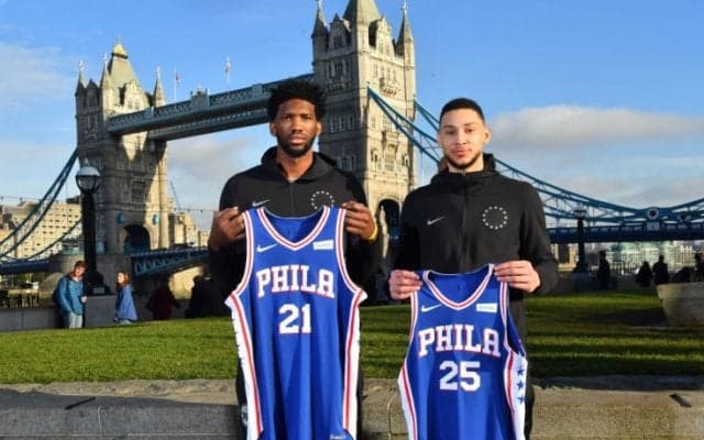 ロンドンゲーム出場のセルティックスとシクサーズ、『英国あるある』にチャレンジ