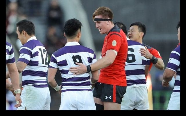  Ｖ９へ伸びた腕。帝京大のブロディ・マクカラン、異国日本で描く夢。 