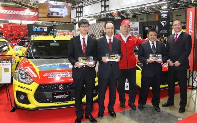 モンスター、スイフトスポーツで2018年全日本ラリー選手権に参戦