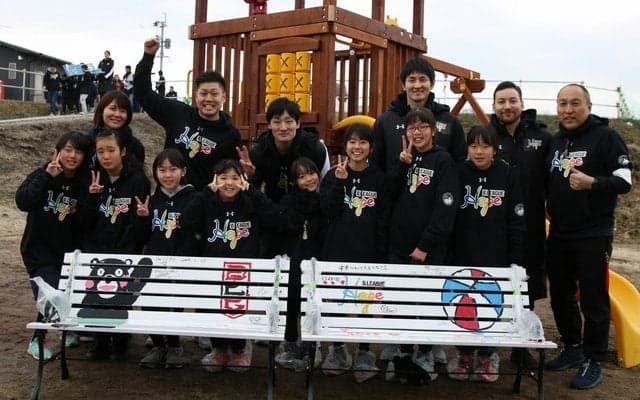 Bリーグオールスター出場選手、おのののかと共に復興支援活動を実施