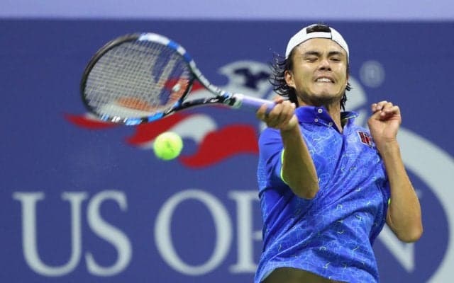 ダニエル太郎、格上ベネトーから第1セットを先取[全豪オープン]