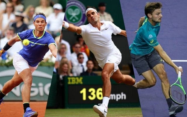 テニスコート種別の2017年最多勝発表！クレーのナダル、グラスはフェデラー、ハードにはゴファン