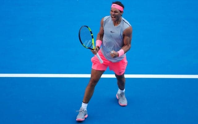 ナダル、ストレート勝ちで3回戦へ[全豪オープン]