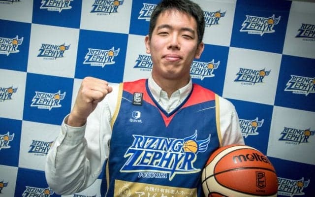 特別指定制度でライジング入り、高校生センター井上宗一郎「気持ちでは負けない」