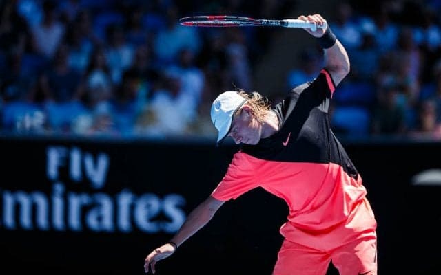 シャポバロフはツォンガに阻まれ3回戦へ進出ならず[全豪オープン]