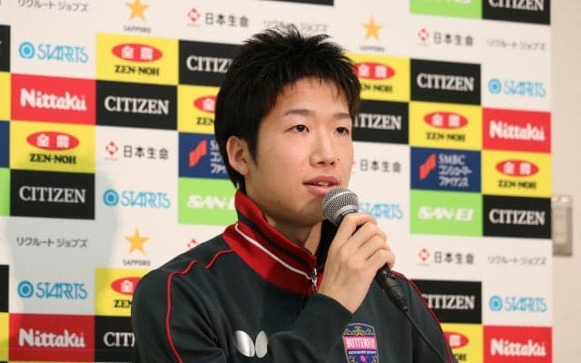 全日本卓球2018 選手会見（２）水谷隼「今年のテーマは爆発」
