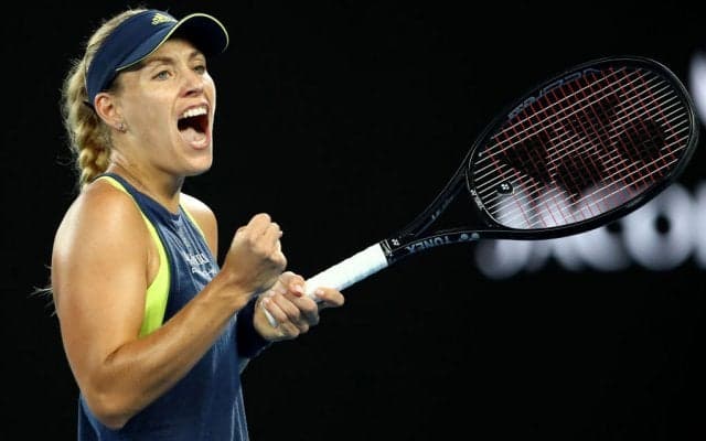 2016年の全豪女王のケルバーは1セットダウンからの逆転勝利で準々決勝へ[全豪オープン]