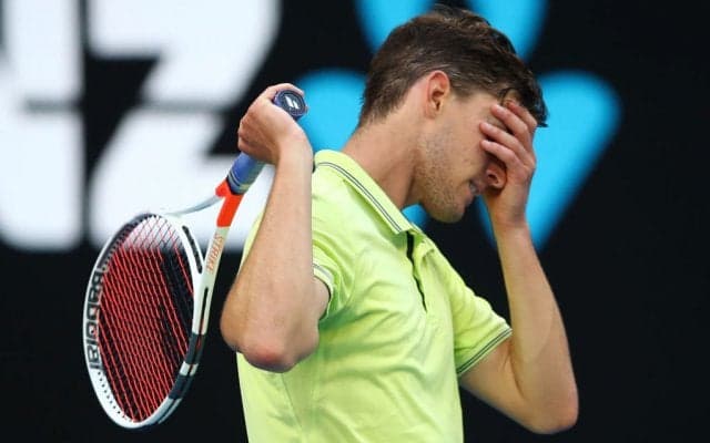 第5シードのティームが97位のサングレンにせり負け4回戦敗退[全豪オープン]