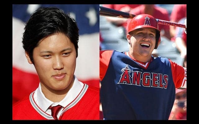 【MLB】スター選手も驚いた大谷翔平のエンゼルス加入　トラウトが語る決定当時の心境
