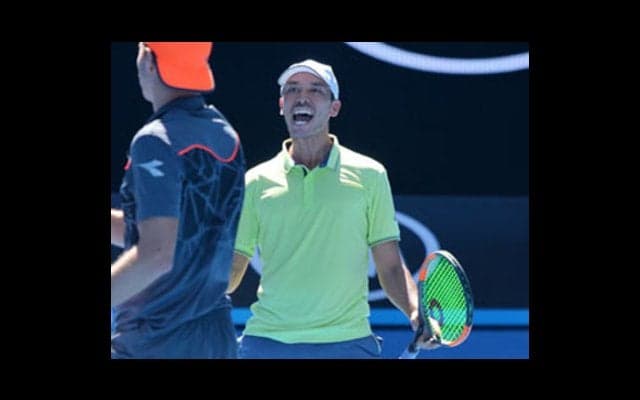 会ったばかりの急造ペアが、全豪男子ダブルスで日本初のベスト４進出