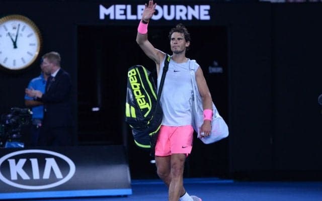 ナダル、右足の負傷は全治3週間の見込み[全豪オープン]