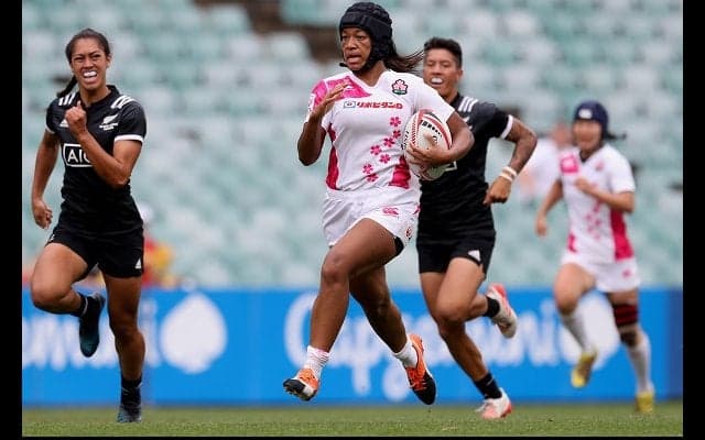  18歳の新星・大竹が輝くも、シドニーセブンズ初戦で女子日本はNZに完敗 