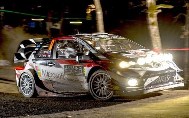 WRCモンテカルロ初日、3台のトヨタ・ヤリスWRCは4-6位発進