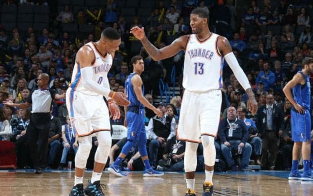 ポール・ジョージがサンダー残留に傾く？「ラスの存在が決断を簡単にしてくれる」