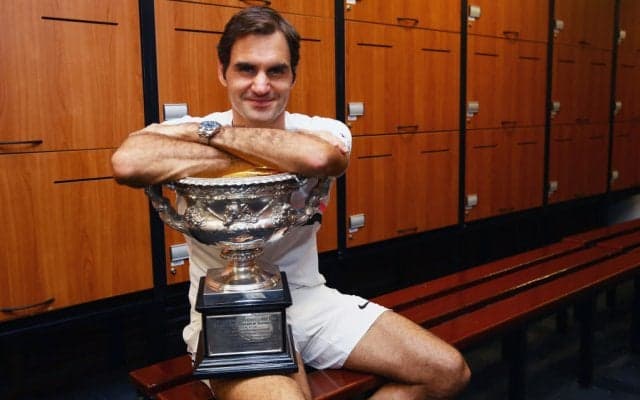 連覇したフェデラー「ほっとした」決勝や今後について語る[全豪オープン]