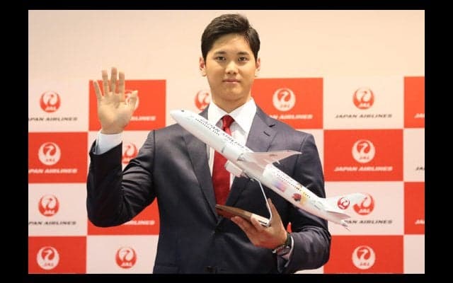 【MLB】大谷翔平、JALと契約で超異例“出陣式“　出発ロビーでセレモニーは「初めて」