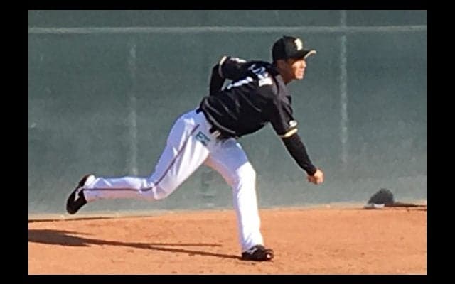 日ハム斎藤佑がブルペン一番乗りで42球　「どこでも準備はできている」