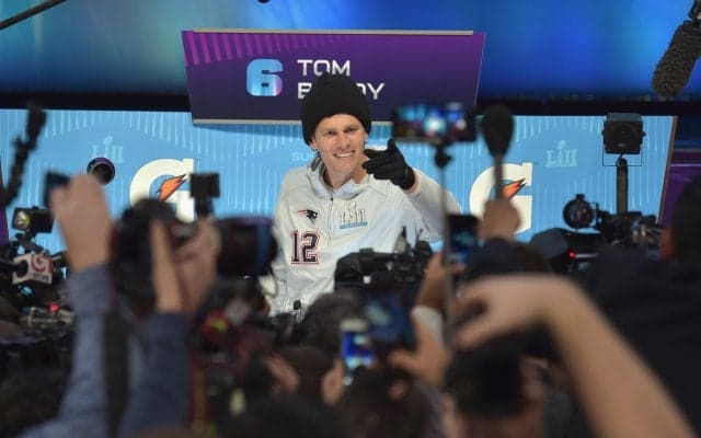 ペイトリオッツQBトム・ブレイディ「スーパーボウルにアンダードッグはいない」