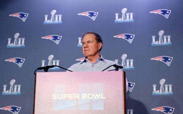 【NFLスーパーボウル】 ペイトリオッツHCビル・ベリチック「ブレイディ以外のQBは考えられない」