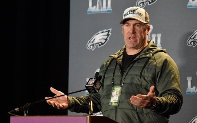 【NFLスーパーボウル】イーグルスHCダグ・ピーダーソン「選手を信頼してプレーコールする」