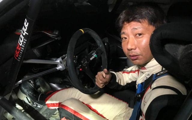 JSR嬬恋：ファビアR5をドライブする炭山が首位を快走