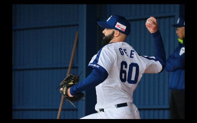 中日の新外国人ジーが初ブルペン　制球力が光る33球に満足「納得できた」