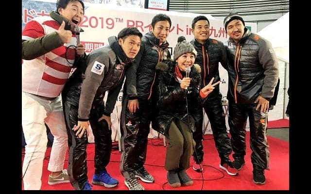  小倉駅に響いたアウォーン！ サンウルブズ4選手が地元でトークイベント。 