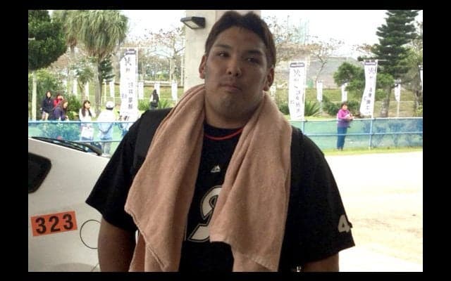 ロッテ・アジャ井上がキャンプ2号「自分のものに出来る気がする」