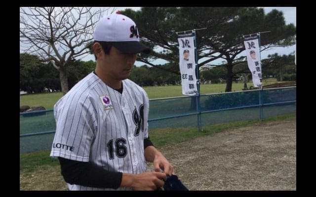 ロッテ井口監督、初ブルペン涌井にペースUPのススメ「子供が生まれるので」