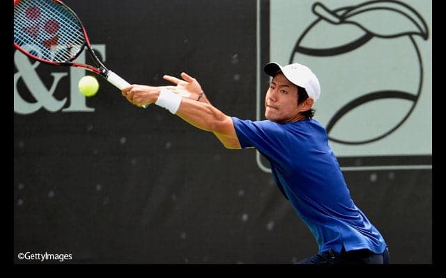 全豪復帰の西岡良仁、初戦1セット目を先取［全豪オープン］