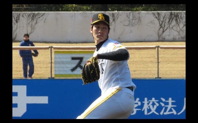 松坂背負った「18」つける鷹・武田　フリー打撃に登板「気持ちよく」