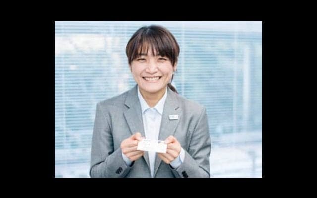 伊調馨がALSOK広報部に異動したので、さっそく名刺交換してきた