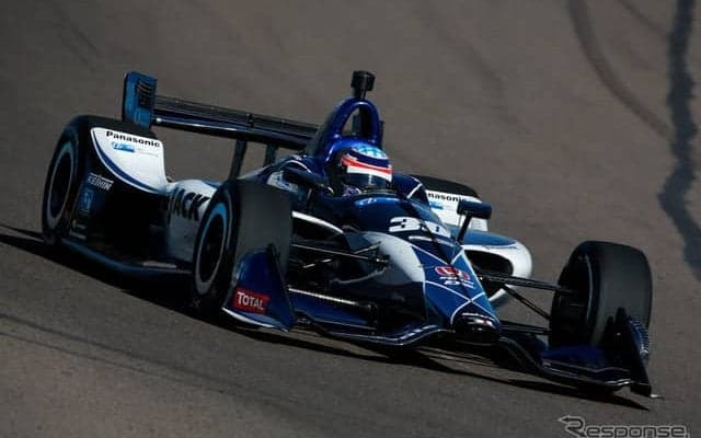 【INDYCAR】佐藤琢磨、オープンテスト初日の昼間セッションでトップタイム…初日総合でも僚友に次ぐ2番手