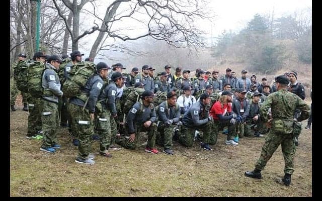  サンウルブズが陸上自衛隊別府駐屯地でメンタル強化、絆深まった！ 