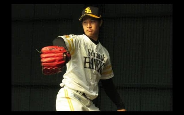 鷹19歳左腕、A組昇格に「まさか自分が」　ブルペンで53球「ずっと帯同したい」