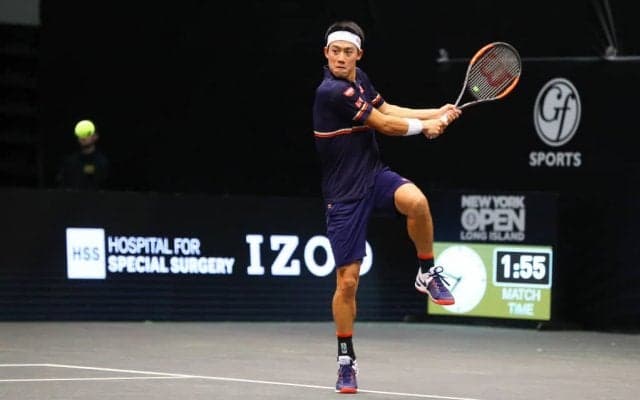 錦織がATPツアー半年振りのベスト4進出[ニューヨーク・オープン]