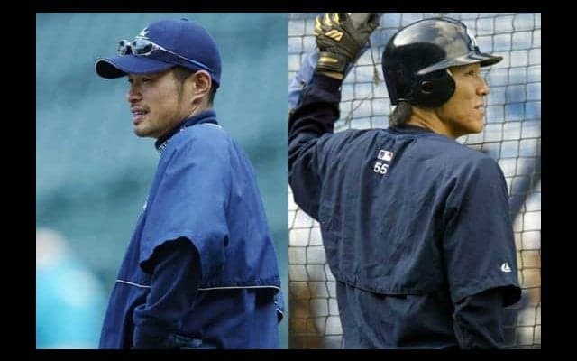 【MLB】イチロー＆松井の2ショットに10万超「いいね」　米ファンも感激「伝説的」