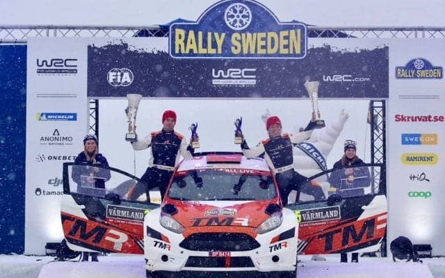 WRCスウェーデン：勝田貴元がティデマンドを抑えWRC2初優勝