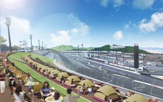 ツインリンクもてぎ、グループ観戦専用「ビクトリーコーナーテラス」を新設