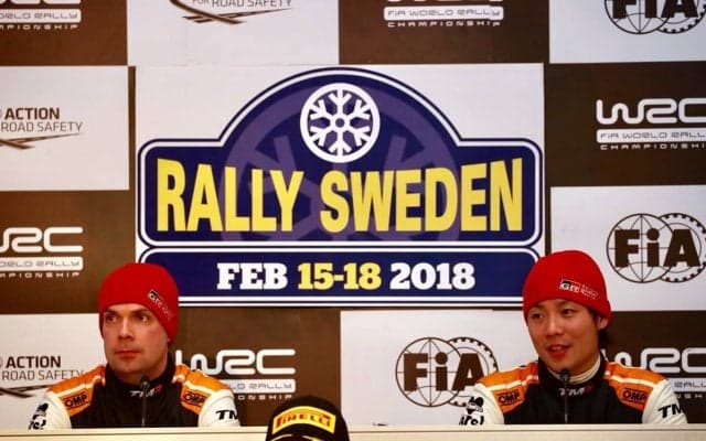 WRCスウェーデン：勝田貴元「ターゲットはラリーフィンランド」WRC2ポスト会見