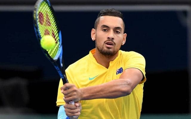 ニック・キリオスが、右ひじの怪我のため試合を棄権 [デルレイビーチ・オープン]