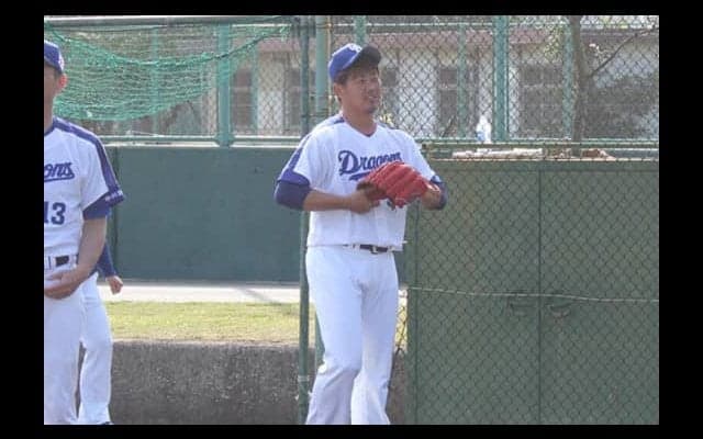 中日松坂が初フリー打撃登板 45球で安打性5本、京田から2球連続空振りも